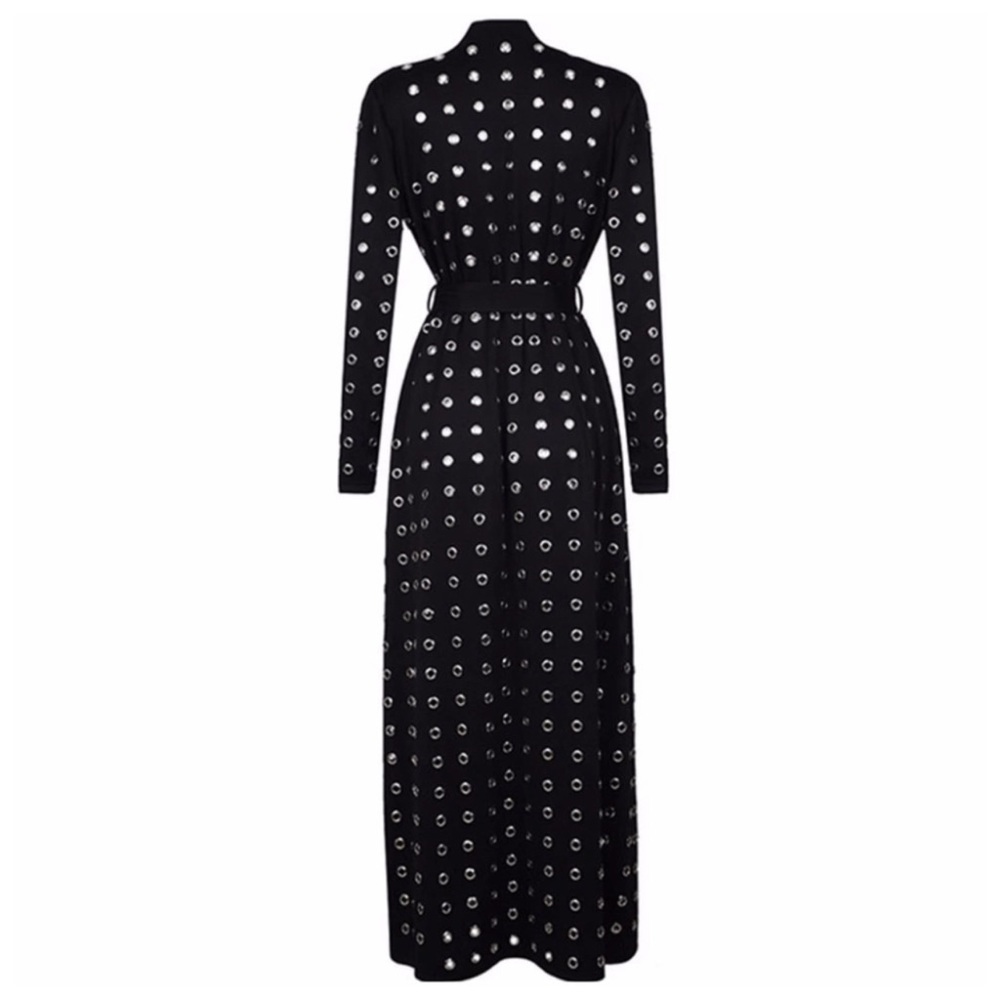 Runway Long Grommet Duster Jacket - Picture 6 of 11